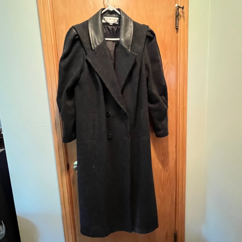 Vintage Long Wool Coat